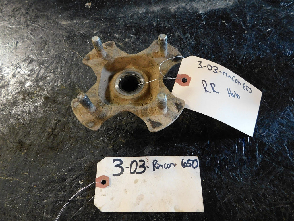 2003 Honda Rincon 650 Right Rear Wheel Hub
