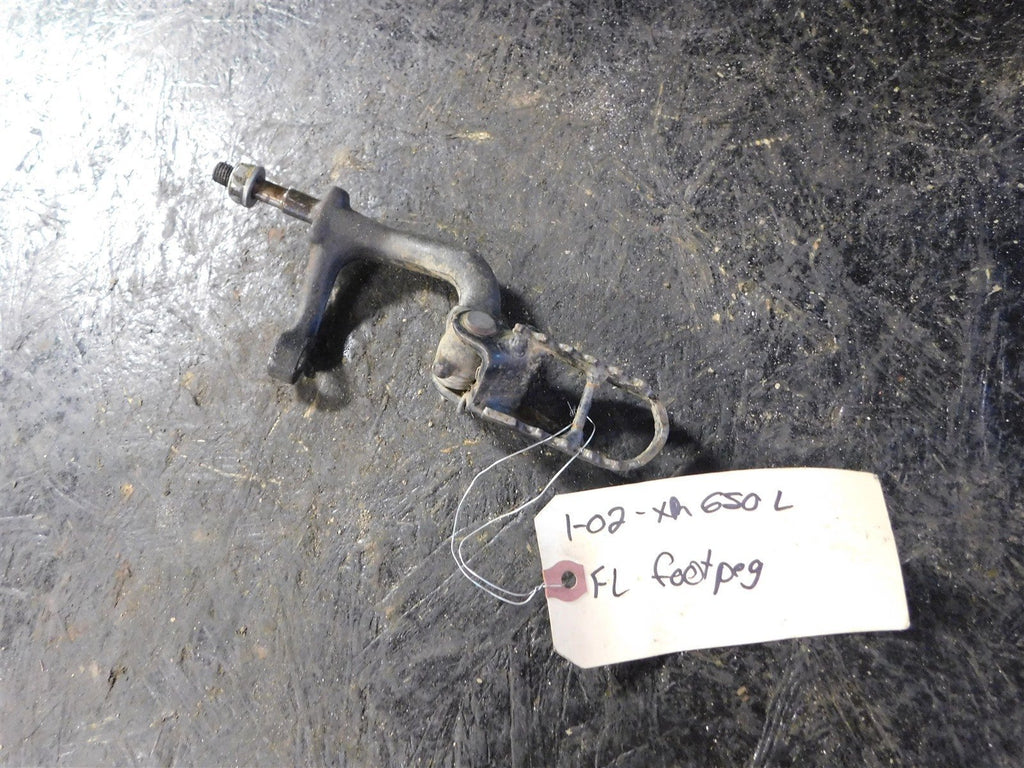 2002 Honda XR650L Left Foot Peg