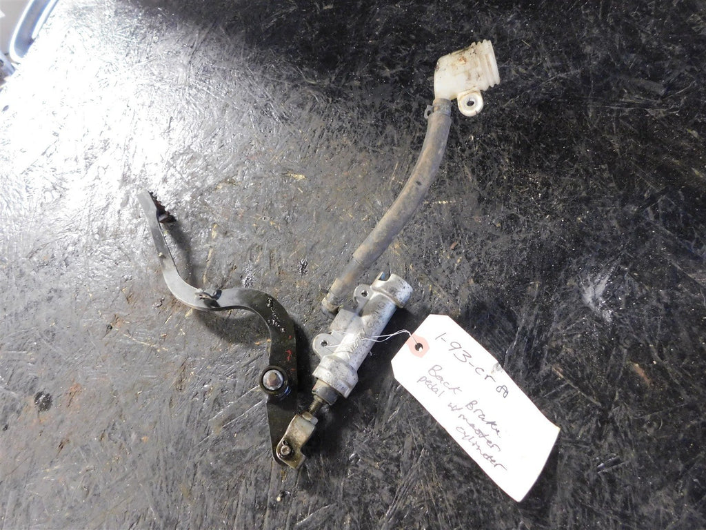 1993 Honda CR 80 Rear Brake Master Cylinder