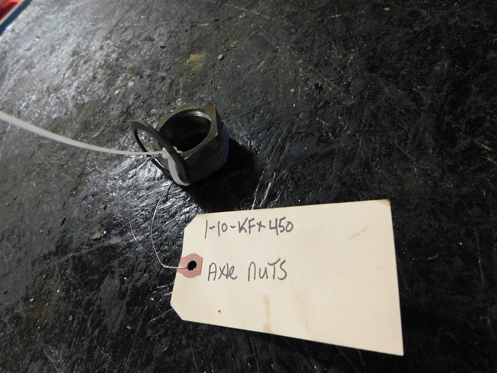 2010 Kawasaki KFX 450 Rear Axel Jam Nuts