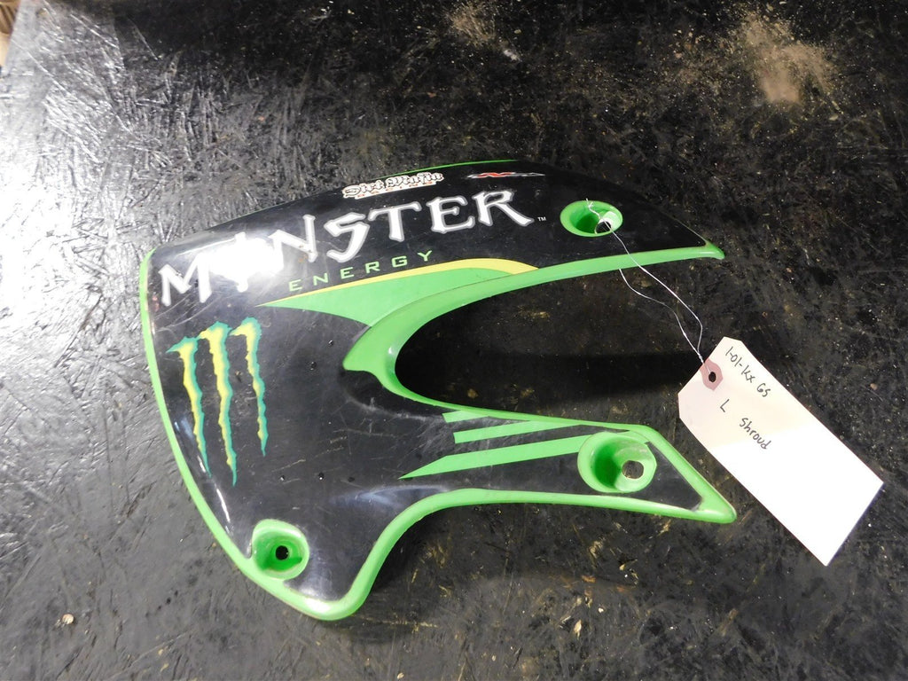 2001 Kawasaki KX65 Left Radiator Shroud