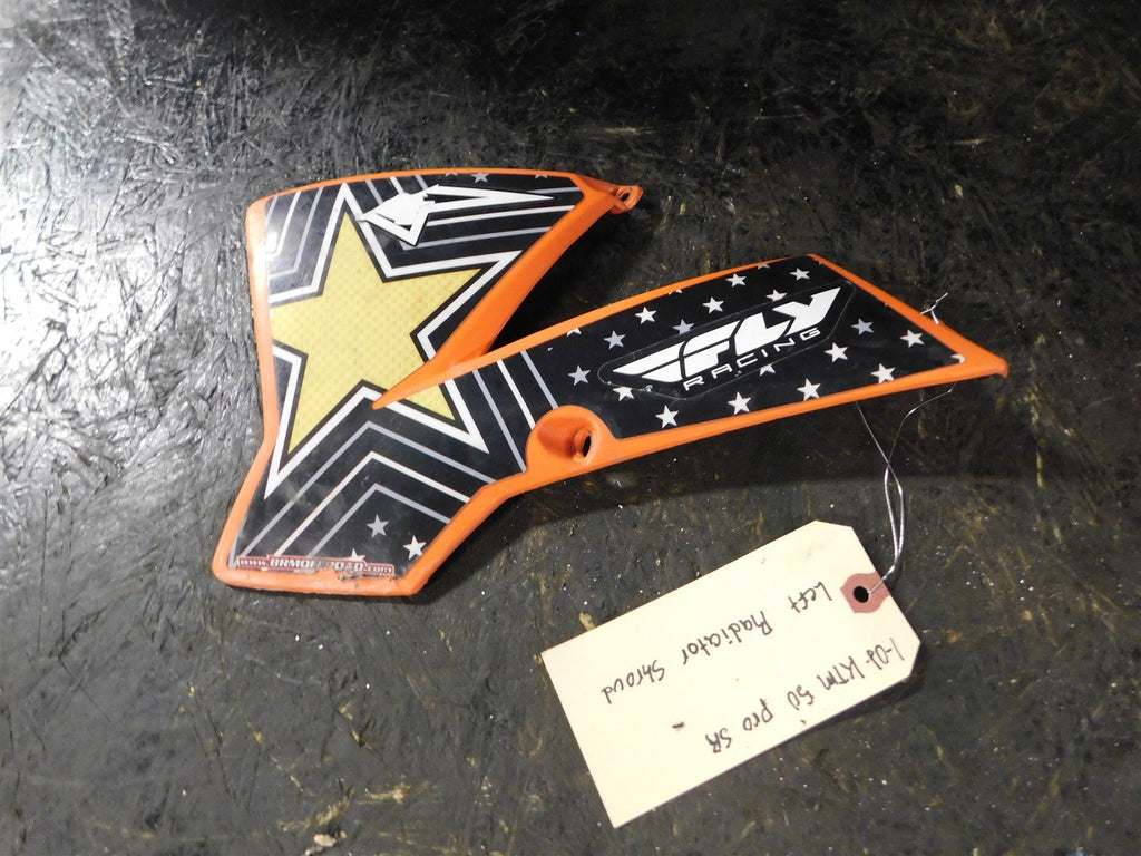 2002 KTM50 Pro Senior Left Radiator Shroud