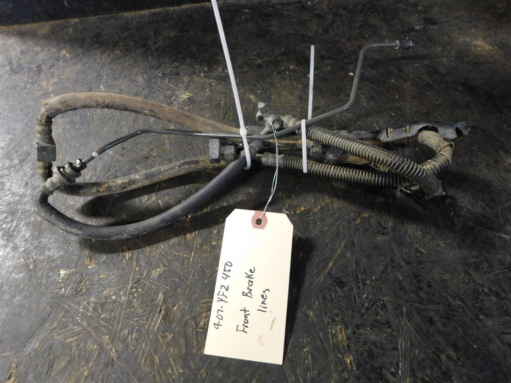 2007 Yamaha YFZ 450 Front Brake Lines