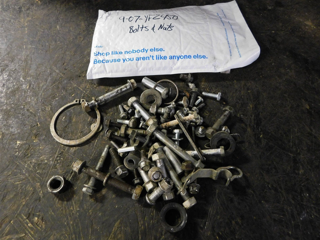 2007 Yamaha YFZ 450 Hardware Lot