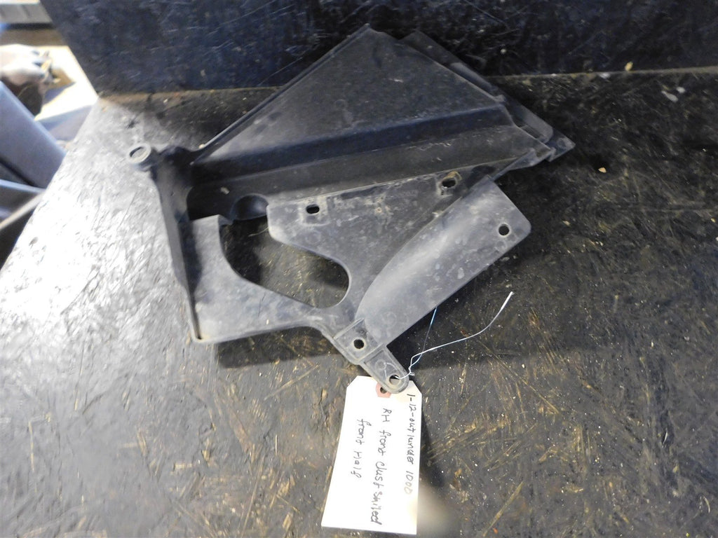 2012 Can-Am Outlander 1000XT Right Front Splash Guard Plastic