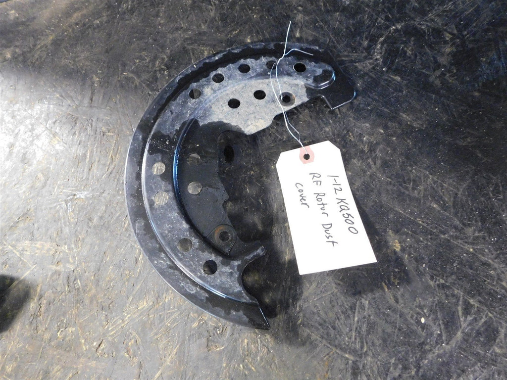 2012 Suzuki King Quad 500 Right Front Rotor Dust Cover