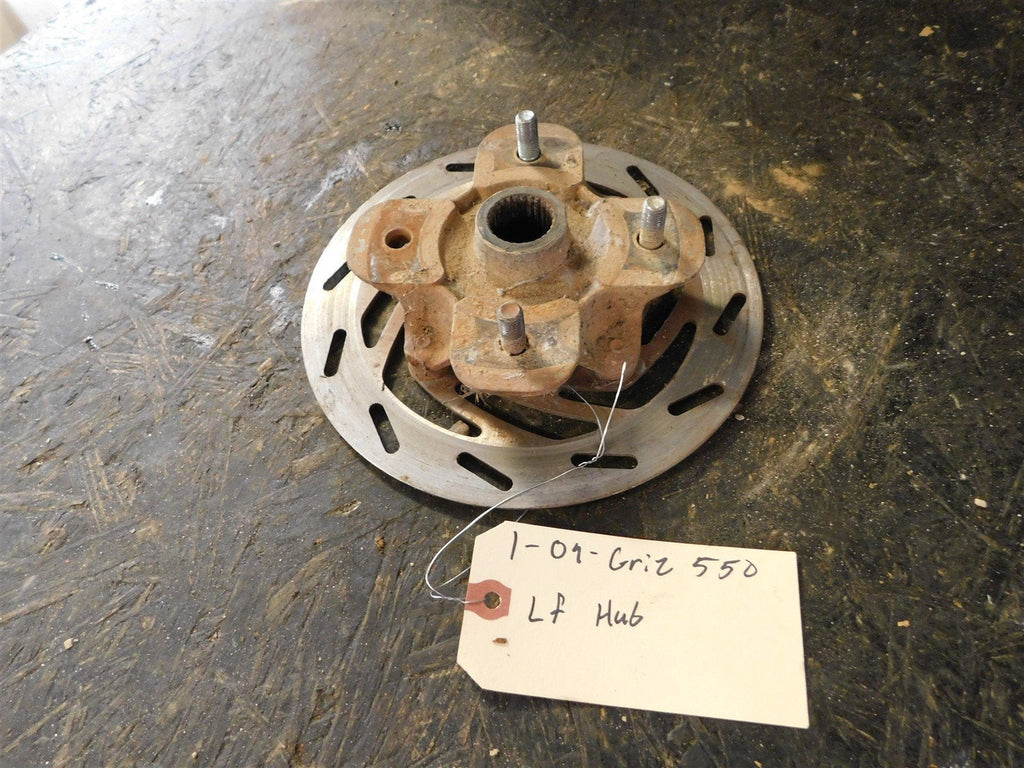 1-09 grizz550 Left Front Hub
