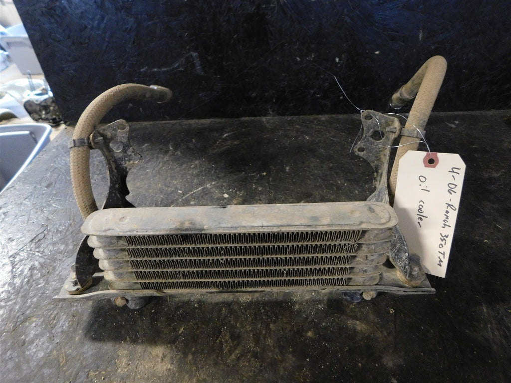 2006 Honda Rancher 350 TM  Oil Cooler / Lines Bracket