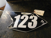 2006 Suzuki RMZ 250 Left side number plate