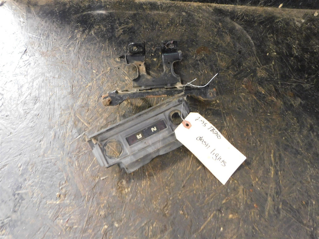 1993 Polaris Trail Boss 250 Dash Lights