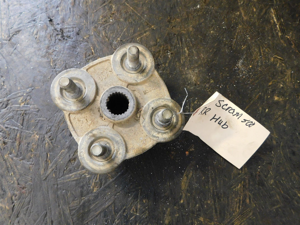 2001 Polaris Scrambler 500 2wd Right Rear Wheel Hub