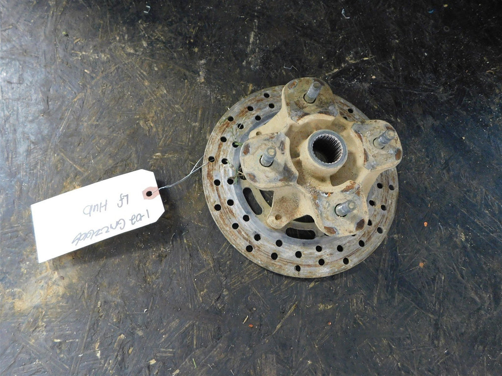 2002 Yamaha Grizzly 660 Left Front Wheel Hub