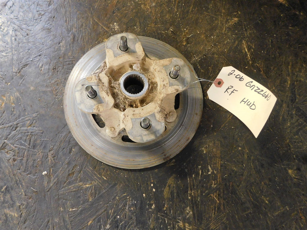 2006 Yamaha Grizzly 660 Right Front Wheel Hub