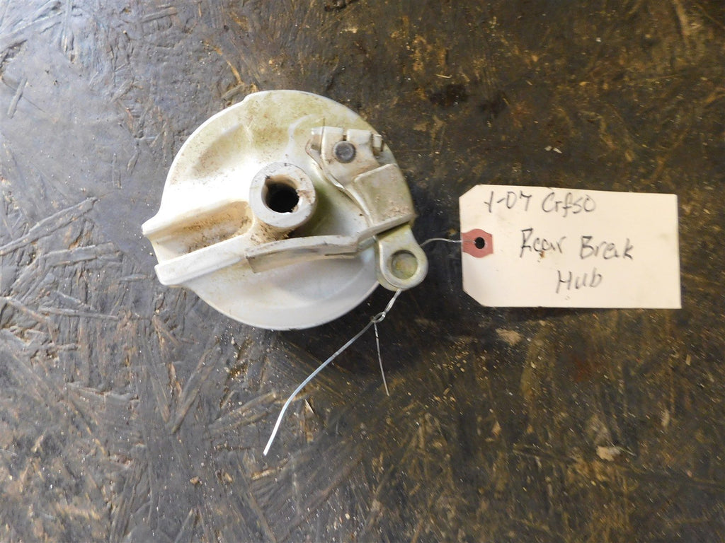 2007 Honda CRF50 Rear Brake Hub