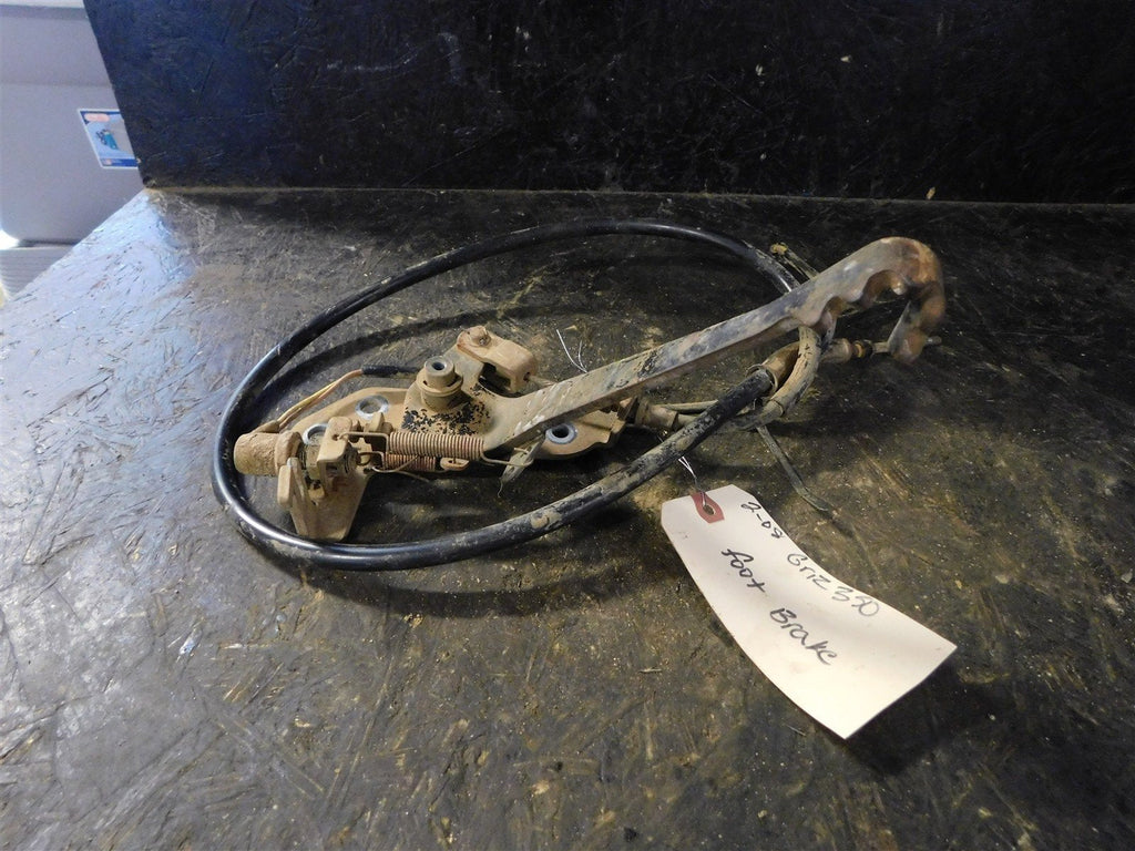 2008 Yamaha Grizzly 350 Rear Foot Brake Pedal Assembly