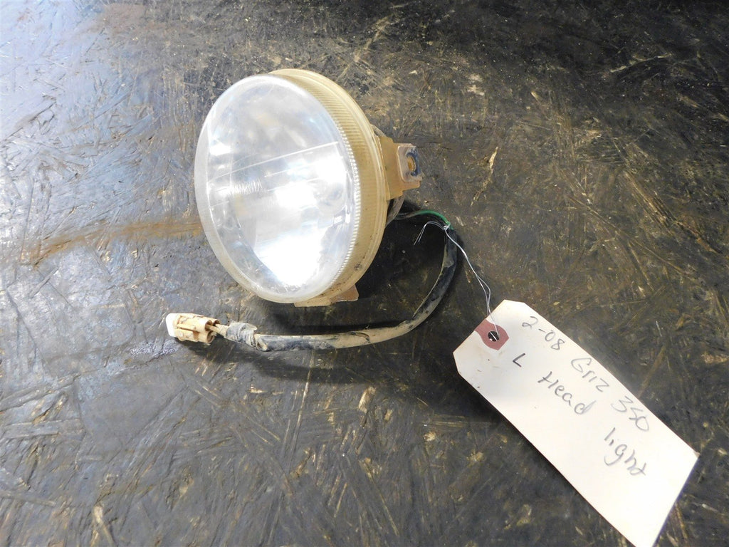 2008 Yamaha Grizzly 350 Left Head Light