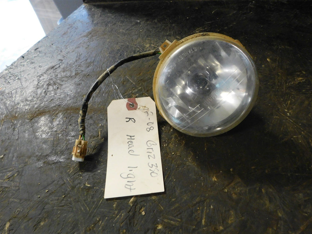 2008 Yamaha Grizzly 350 Right Head Light