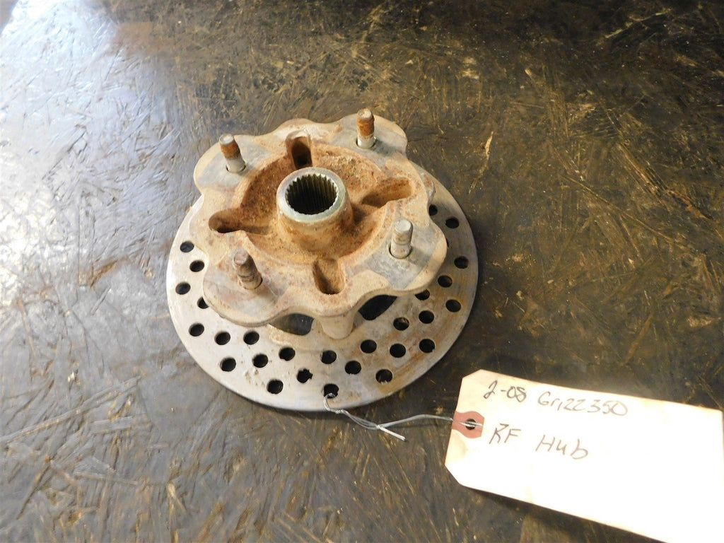 2008 Yamaha Grizzly 350 Right Front Wheel Hub