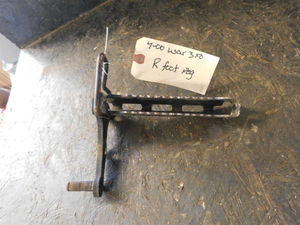 2000 Yamaha Warrior 350 Right Foot Peg