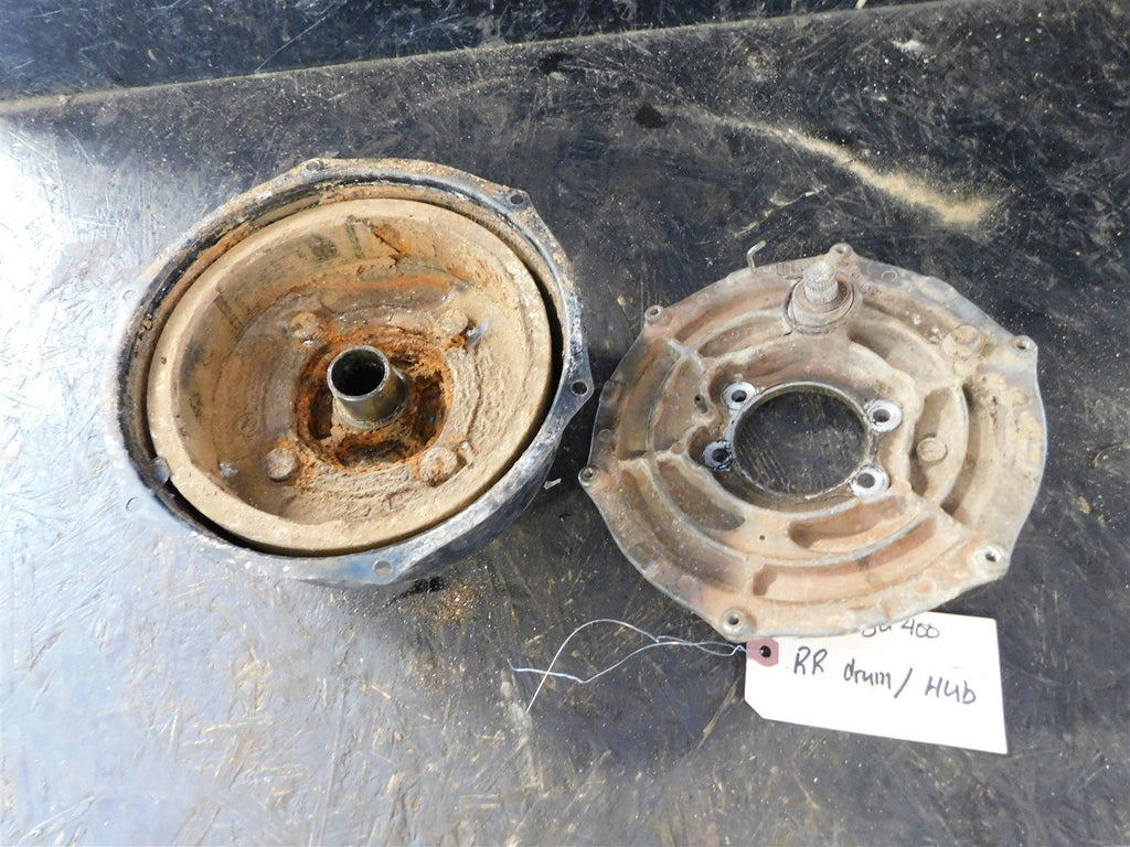 2006 Suzuki Eiger 400 Right Rear Brake Drum - Backing Plate