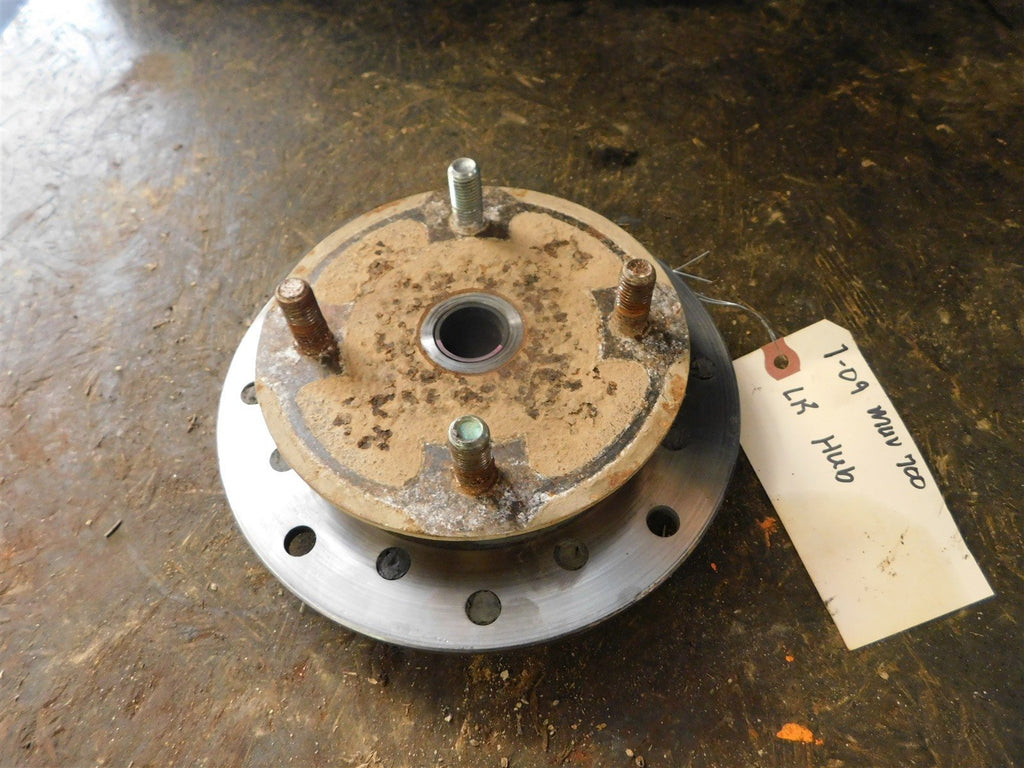 2009 Honda Big Red MUV 700 Left Rear Wheel Hub