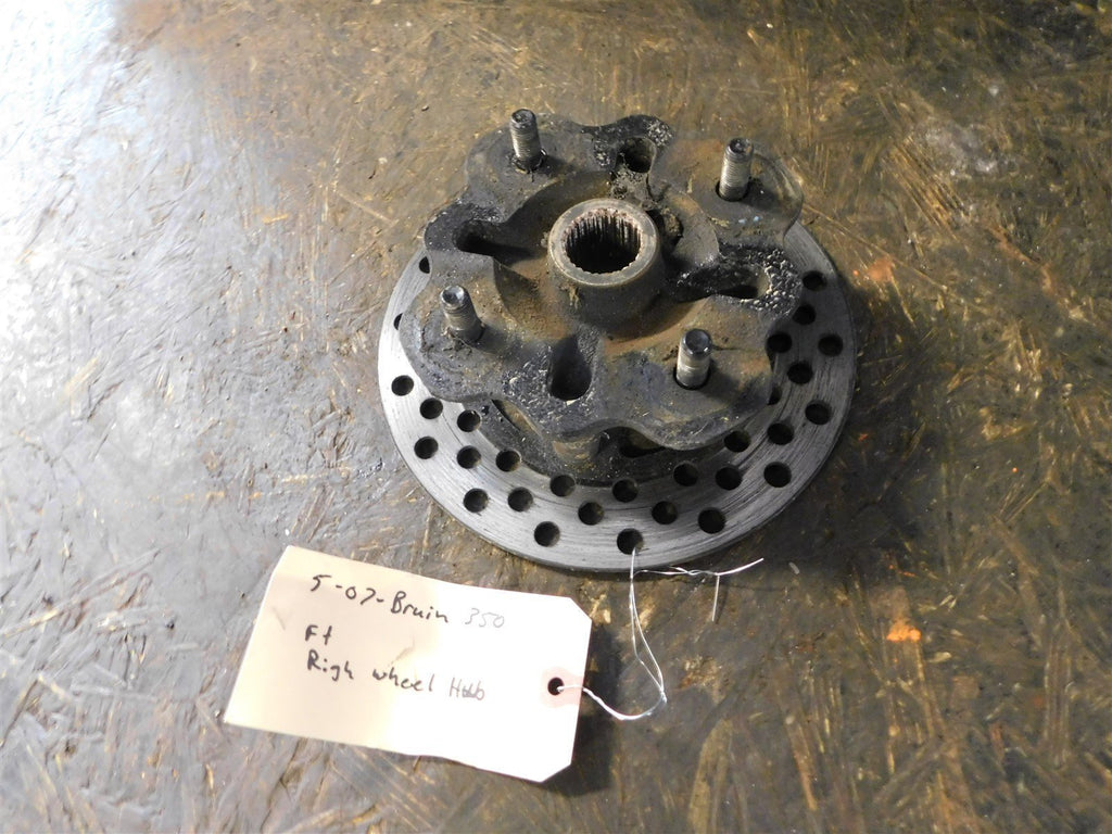 2007 Yamaha Grizzly 350 Right Front Wheel Hub