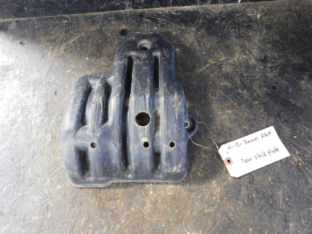 2013 Honda Recon TRX 250TE 2WD Rear Skid Plate