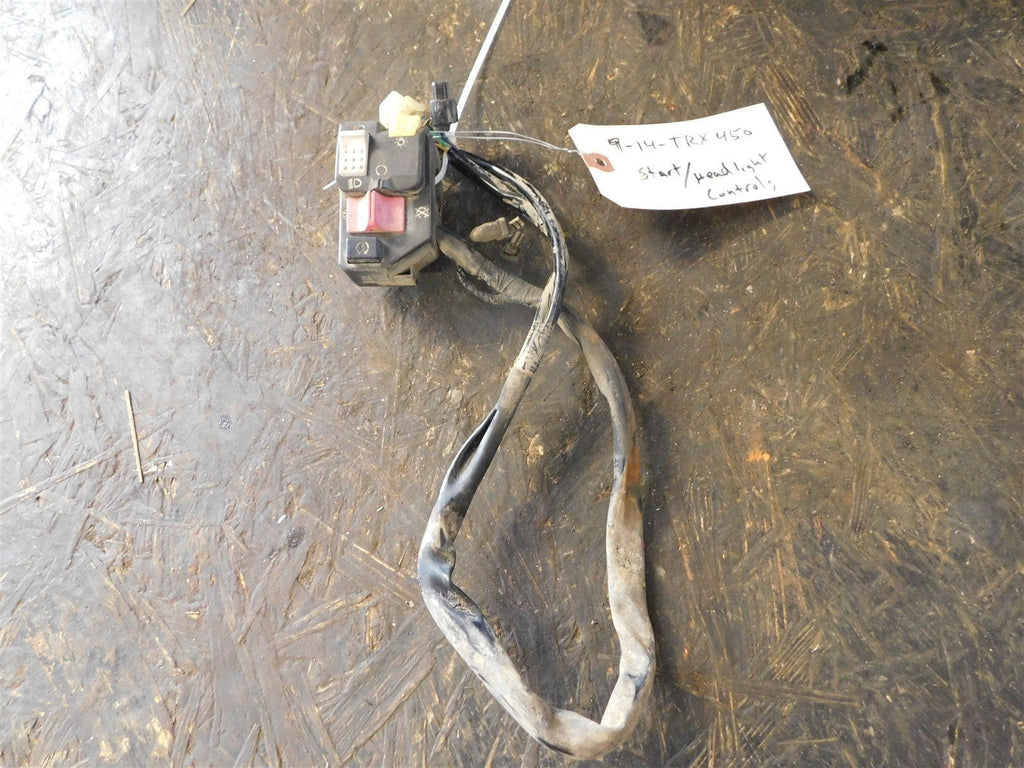 2014 Honda TRX 450R Headlight On/Off Switch