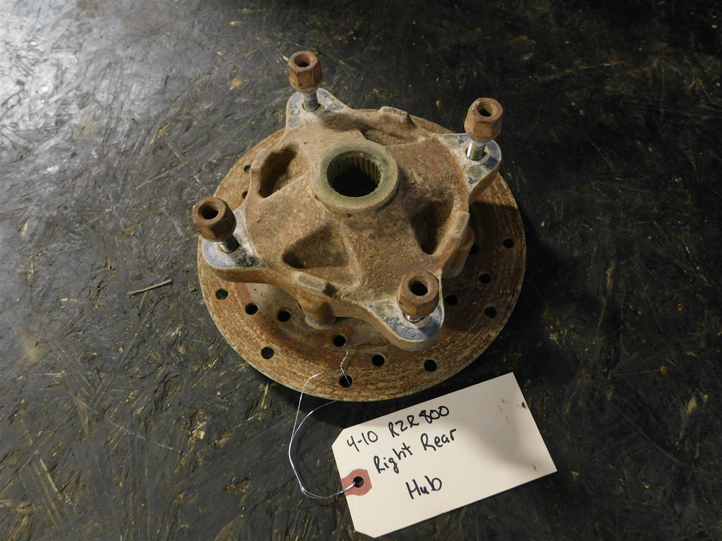 2010 Polaris Razor RZR 800 Right Rear Wheel Hub