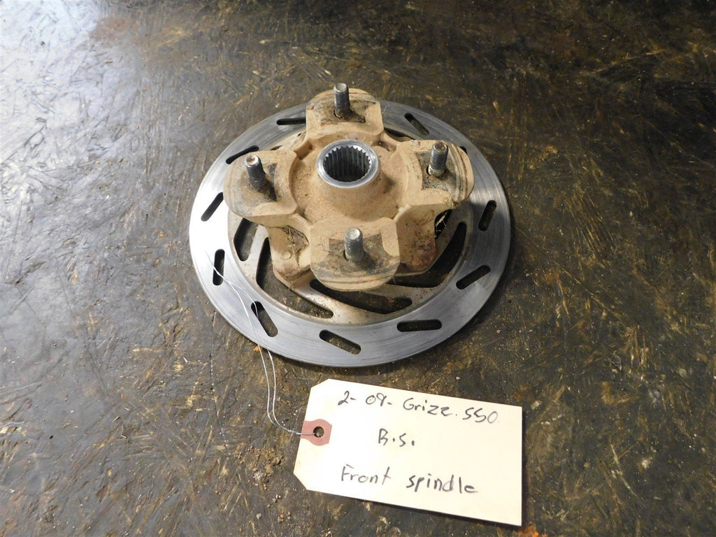 2009 Yamaha Grizzly 550 4WD Right Front Wheel Hub