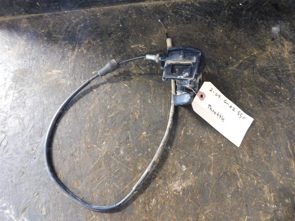 2009 Yamaha Grizzly 550 4WD Thumb Throttle