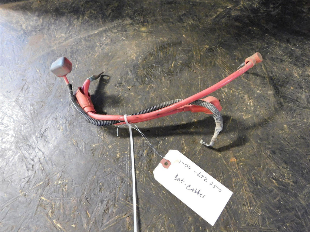 2006 Suzuki LTZ 250 2WD Battery Cables