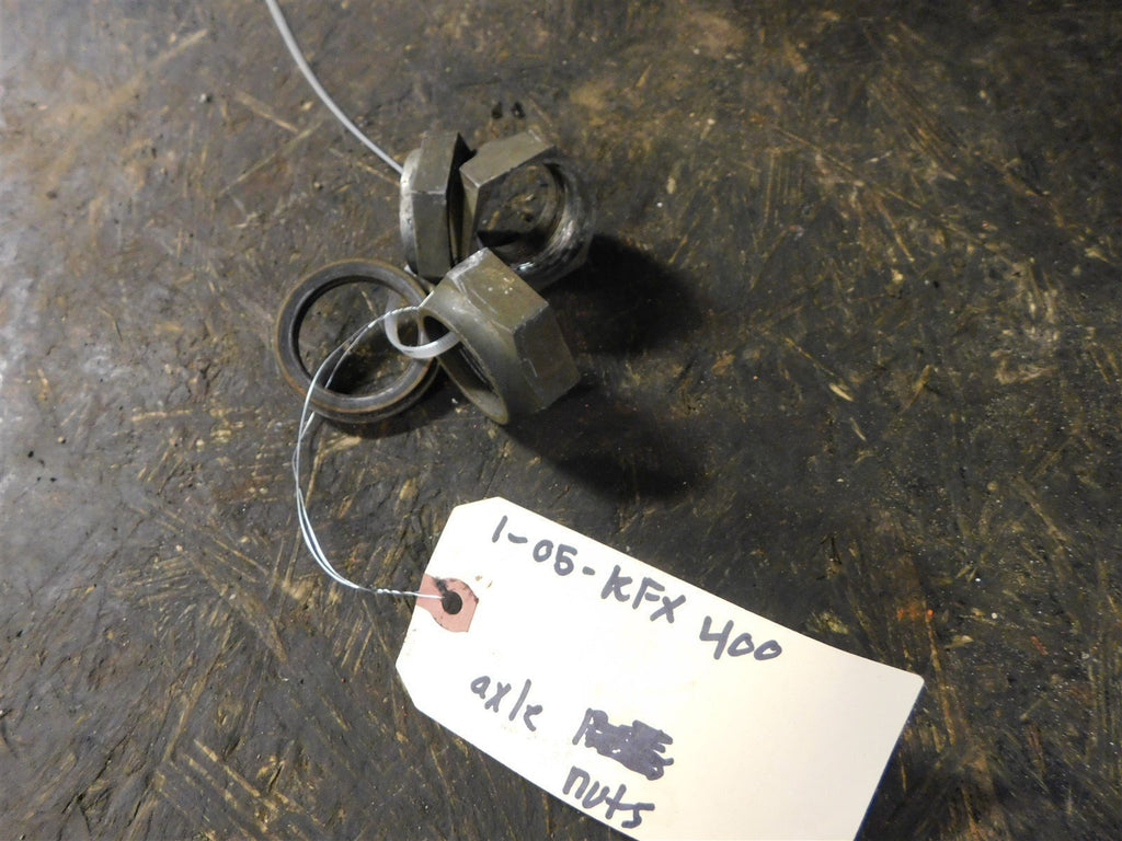 2005 Kawasaki KFX 400 Rear Axle Jam Nuts