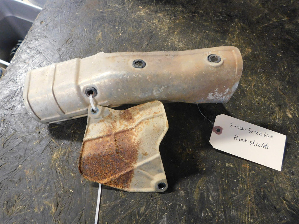 2002 Yamaha Grizzly 660 Exhaust Heat Shield