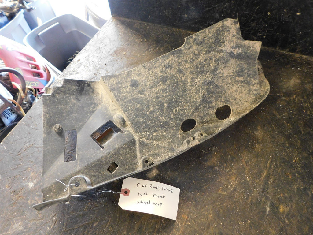 2004 Honda Rancher TRX 350FE Left Front Splash Guard