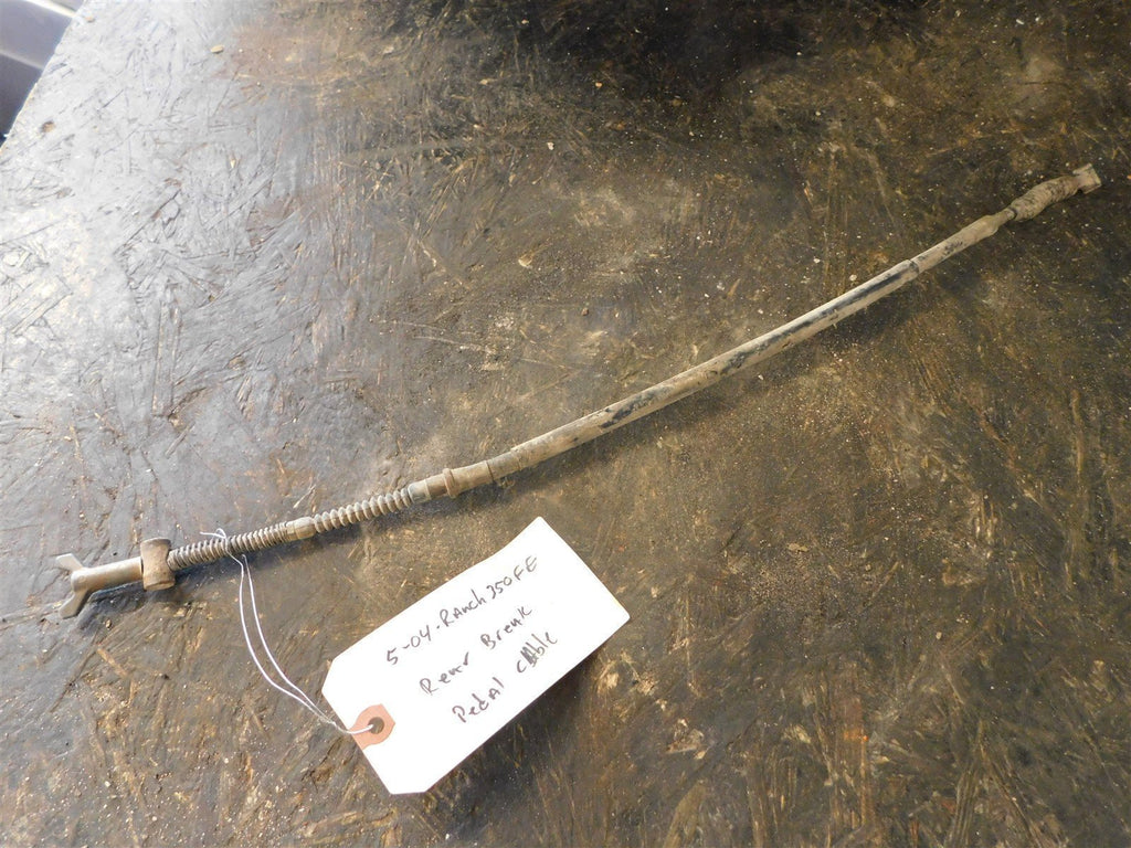 2004 Honda Rancher TRX 350FE Rear Foot Brake Cable