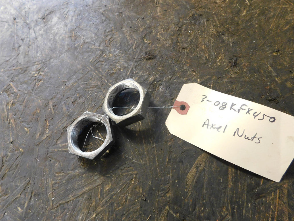 2008 Kawasaki KFX 450 Axle Jam Nuts