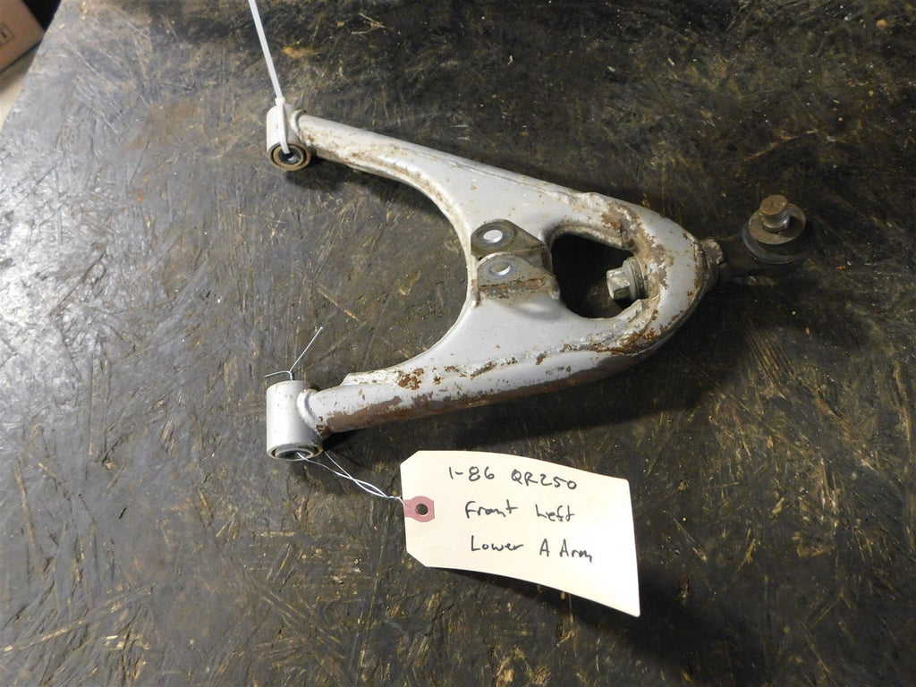 1986 Suzuki Quadracer LT250R Left Front Lower A - Arm