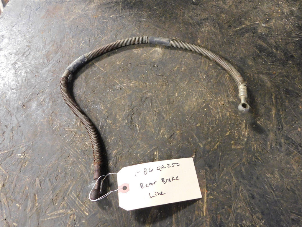 1986 Suzuki Quadracer LT250R Rear Brake Line