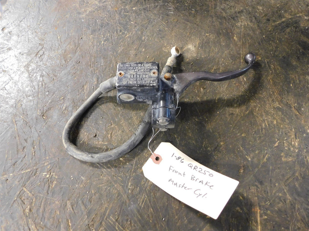 1986 Suzuki Quadracer LT250R Front Brake Master Cylinder