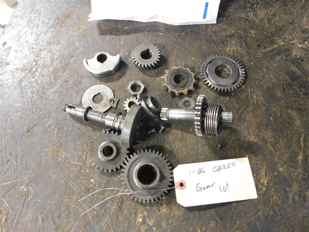1986 Suzuki Quadracer LT250R Gear Lot
