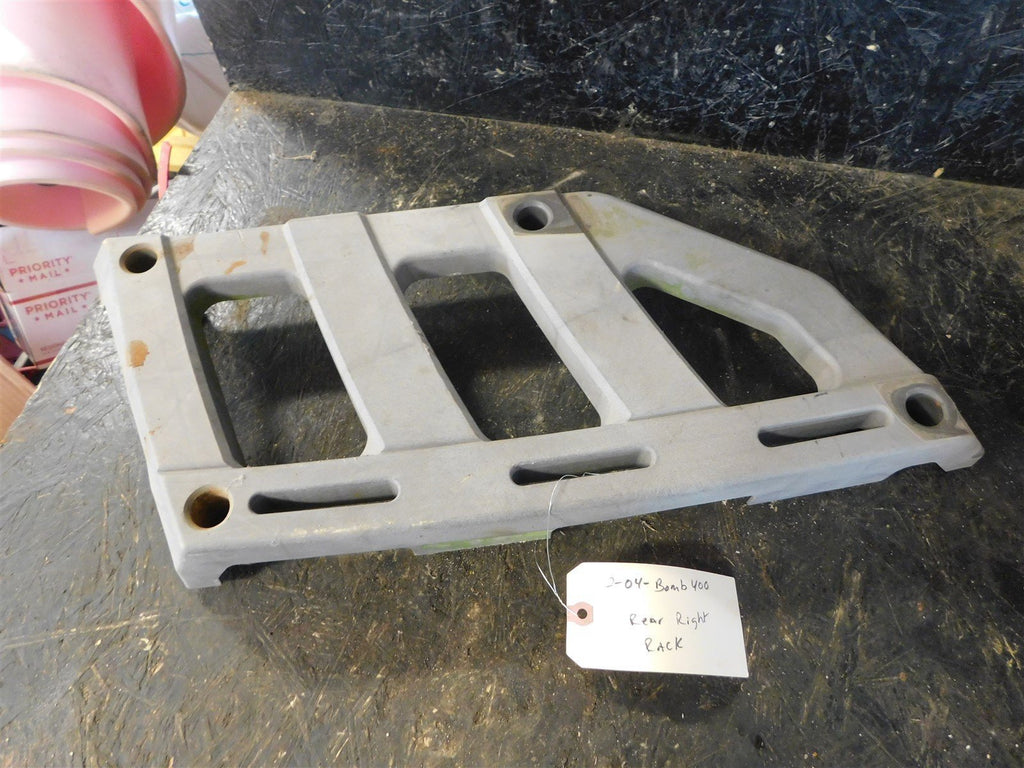 2004 Can-Am Bombardier Outlander 400 Max Right Rear Rack Plastic