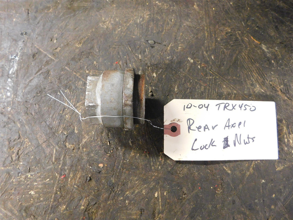 2004 Honda TRX 450 Rear Axle Jam Nut