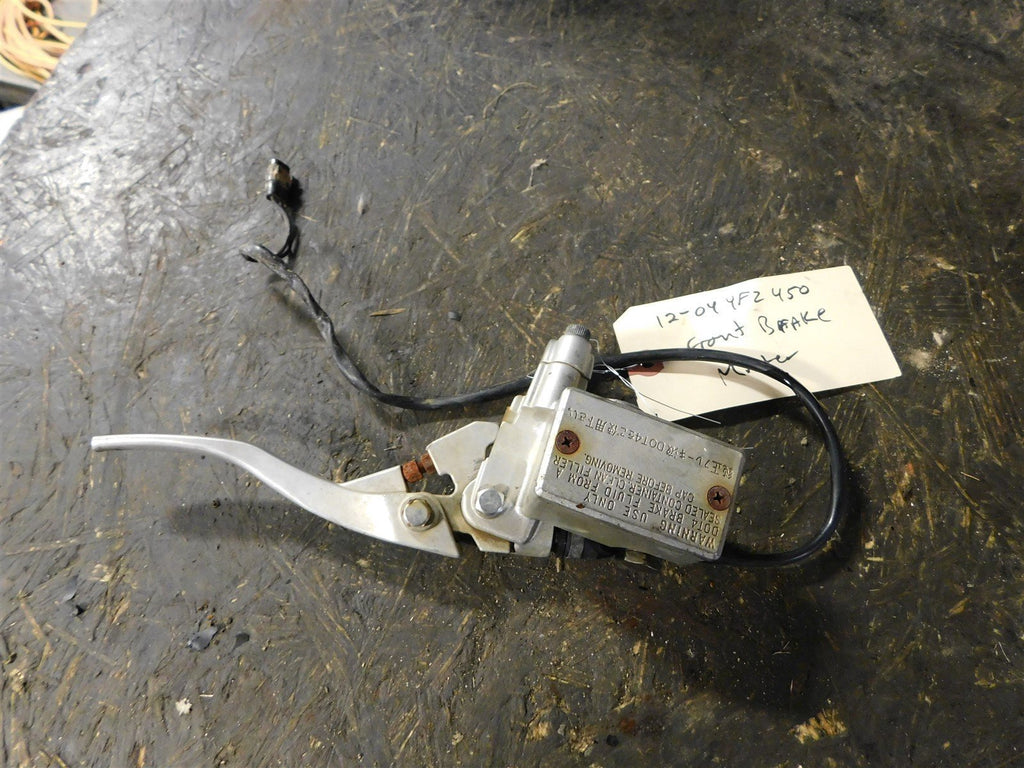 2004 Yamaha YFZ 450 Rear Brake Master Cylinder
