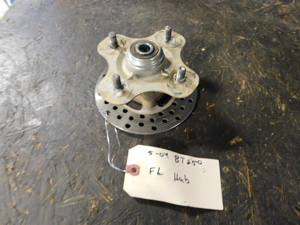 2004 Yamaha Bear Tracker 250 Left Front Wheel Hub
