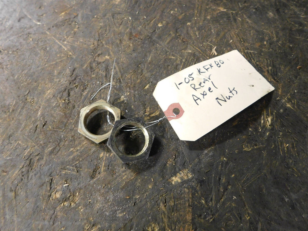 2005 Kawasaki KFX 80 Rear Axle Jam Nuts
