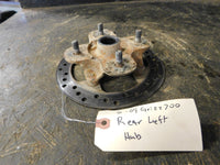 2009 Yamaha Grizzly 700 EPS Left Rear Wheel Hub