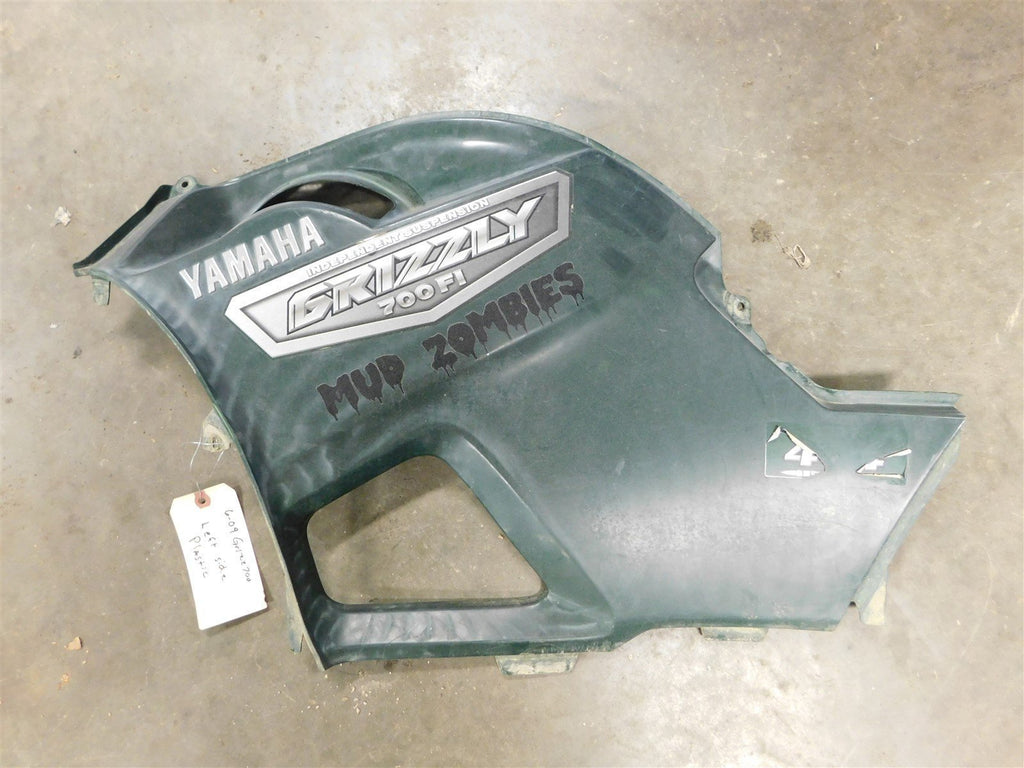 2009 Yamaha Grizzly 700 EPS Left Side Plastic