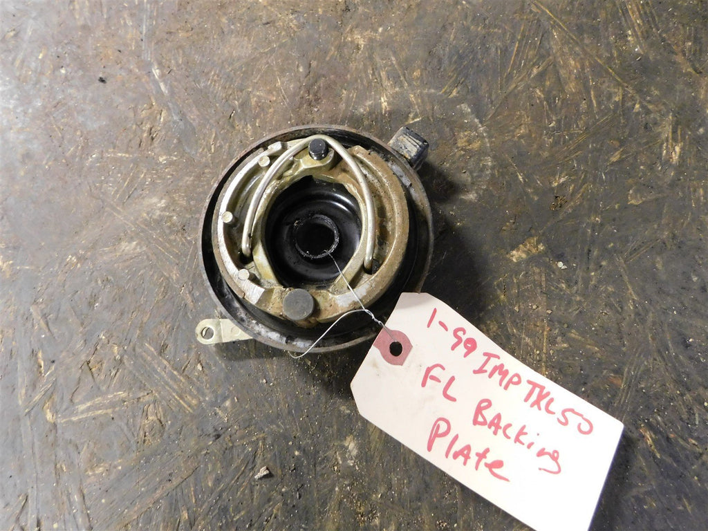 1999 Eton 50 Impulse Left Front Brake Backing Plate