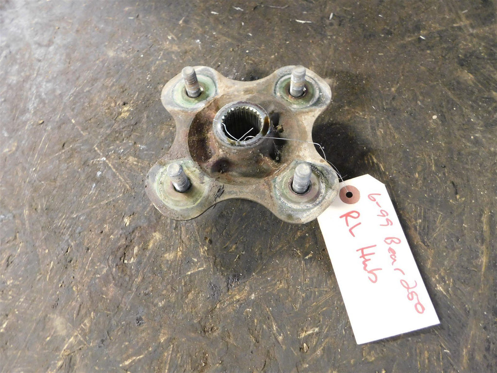 1999 Yamaha Bear Tracker 250 2WD Left Rear Wheel Hub